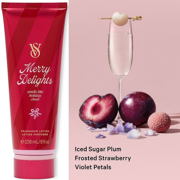 Victoria's Secret Other - Victoria's Secret Merry Delights Fragrance Lotion 8oz NEW